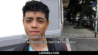 LatinLeche - Trickster Cameraman Pounds A Cute Latino Boy’s Asshole Break
